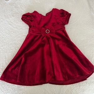 Velour Christmas Dress 🎄4T
